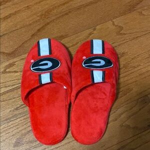 Georgia Bulldogs Red Slippers